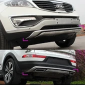AUTOGP Kia sportage ön ve arka koruma difüzörü çift çıkış egzos 2010 / 2015 - 2
