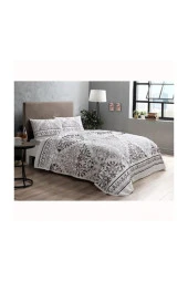 Taç Valencia Çift Kişilik Pike Takımı Mor - 1