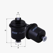 Fil Filtre BENZIN FILTRESI CIVIC 96>00 ACCORD 90>10 CR V 97>06 HR V 99>10 / 400 95>00 1.4 1.5 1.6 2.0 - 1