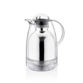 1.5 LT Isı Yalıtımlı Çay Ve Soğuk Su Termosu Şeffaf (12 Saat Sıcak Tutar& İçi Camdır) - 1