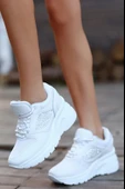 Filet 185 Gizli Topuklu Taban Sneaker Kadın Spor Ayakkabı - 3