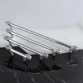 Prade 320 mm Krom Kulp Metal Mobilya Çekmece Mutfak Dolap Kapak Kulpları Kulbu Dolabı Kulpu thumbnail 4