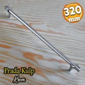 Prade 320 mm Krom Kulp Metal Mobilya Çekmece Mutfak Dolap Kapak Kulpları Kulbu Dolabı Kulpu thumbnail 1