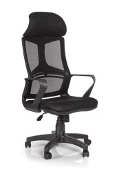 arenzo Ev Ve Ofis Çalışma Sandalyesi Oyuncu - Yönetici Koltuğu Bilgisayar Sandalyesi - Arya Siyah Model - 1