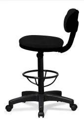 Bar Sandalyesi Sırtlı Beratta Model Siyah - 3