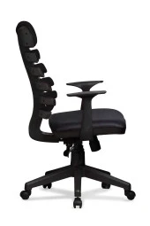 Ev ve Ofis Çalışma Sandalyesi Bilgisayar ve Yönetici Koltuğu Zebra Model Siyah - 2