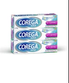Corega Super Tat İçermez Diş Protezi Yapıştırıcı Krem 40 gr 3 Adet - 1