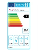 ALVEUS F18 TEK CAMLI BEYAZ ANKASTRE DAVLUMBAZ - 5