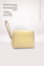 Cuty Home Bej Makyaj Çantası thumbnail 1