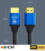 Ventus HDTV Premium Yüksek hızlı 4K Ultra HD HDMI 2.0 Ses ve Görüntü Kablosu 3 Metre - 2