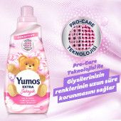 Yumoş Extra Konsantre Çamaşır Yumuşatıcısı Şakayık 1440 ML 60 Yıkama 1 Adet - 3