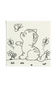 TATİL ETKİNLİĞİ-2'li Tuval Boyama Seti. 20x20 CM UV baskı + 6 Akrilik Boya + 1 Fırça-MODEL-63 - 2
