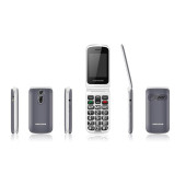 S700 Tuşlu Kapaklı Cep Telefonu Gri - 6