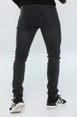 Erkek Füme Slim Fit Likralı Kot Jean Pantolon 2280 - 9