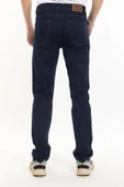 Yeni Sezon Erkek Denim Standart Fit Likralı Fermuarlı Jean Kot Pantolon 1122 - 2