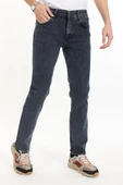 Erkek Mavi Slim Fit Likralı Jean Kot Pantolon 1121 - 2