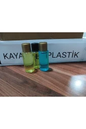 500 ADET ŞAMPUAN. OTEL BUKLET ŞAMPUAN. SEYAHAT BOY.TEK KULLANIMLIK. BASKILI ŞİŞE. 30 ML thumbnail 1