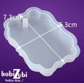 Reçine Epoksi,Mum,Sabun ve Beton Kalıbı - Kolye ve Takı-Kod: 26 thumbnail 2