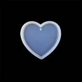 5 Adet - Kalp Reçine Epoksi Kalıbı thumbnail 1