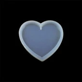5 Adet - Kalp Reçine Epoksi Kalıbı thumbnail 3