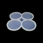 20 Adet Dörtlü yuvarlak - Reçine Epoksi Kalıbı thumbnail 2