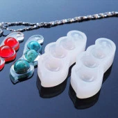 Kolye ve Küpe Reçine Epoksi Kalıp -Kod:367 - 1