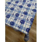 Hayat Home 120x140 Çapa Desenli Polyester Dertsiz Masa Örtüsü - 2