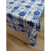 Hayat Home 120x140 Çapa Desenli Polyester Dertsiz Masa Örtüsü - 3