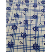 Hayat Home 120x160 Çapa Desenli Polyester Dertsiz Masa Örtüsü - 5