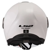 LS2 CLASSY BEYAZ KASK (GÜNEŞ VİZÖRLÜ) thumbnail 4