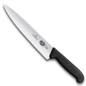 Victorinox 19cm Tırtıklı Dilimleme Bıçağı 5.2033.19 Siyah - 1