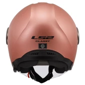 LS2 CLASSY MAT GOLD PEMBE KASK (GÜNEŞ VİZÖRLÜ) - 3
