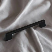 Siyah Metal Mutfak Mobilya Çekmece Mutfak Dolap Dolabı Kulpları Kapak Kulbu Kulp 160 mm 16 cm thumbnail 5