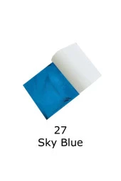 Varak Kaplama Yaprak Metalik Folyo 9x9cm 10lu 27 Sky Blue R5799F-27 - 1