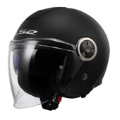 LS2 CLASSY MAT SİYAH KASK (GÜNEŞ VİZÖRLÜ) - 1