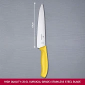 Victorinox 19cm Doğrama Bıçağı 6.8006.19L8B Sarı - 5