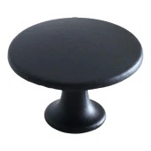 Daire Kulp Düğme Mat Siyah Mobilya Mutfak Dolabı Çekmece Dolap Kulpları Kapak Kulpu Kulb Metal thumbnail 1