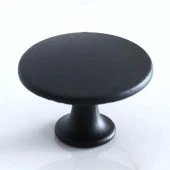 Daire Kulp Düğme Mat Siyah Mobilya Mutfak Dolabı Çekmece Dolap Kulpları Kapak Kulpu Kulb Metal thumbnail 2