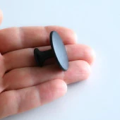 Daire Kulp Düğme Mat Siyah Mobilya Mutfak Dolabı Çekmece Dolap Kulpları Kapak Kulpu Kulb Metal thumbnail 4