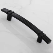 Alparslan 96 Mm (SERT PLASTİK) Siyah Çekmece Mobilya Mutfak Dolap Kulbu Kulpu Kulpları 5 Adet thumbnail 6