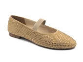 Feles Taş Detaylı Ev İçi Kadın Babet Ayakkabı thumbnail 3