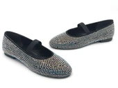 Feles Taş Detaylı Ev İçi Kadın Babet Ayakkabı thumbnail 6