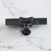 Arsin Füme Metal Düğme Tek Vidalı Çekmece Mutfak Mobilya Dolabı Dolap Kulpu Kulbu Kulpları thumbnail 4