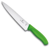 Victorinox 19cm Doğrama Bıçağı 6.8006.19L4B Yeşil - 1