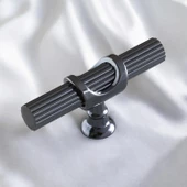 Arsin Füme Metal Düğme Tek Vidalı Çekmece Mutfak Mobilya Dolabı Dolap Kulpu Kulbu Kulpları thumbnail 5