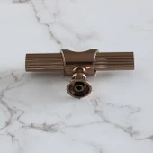 Arsin Bronz Metal Düğme Tek Vidalı Çekmece Mutfak Mobilya Dolabı Dolap Kulpu Kulbu Kulpları - 4