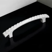 Ihlara 96 Mm (SERT PLASTİK) Beyaz Mobilya Çekmece Mutfak Dolap Dolabı Kulbu Kulpu Kulpları 5 Adet thumbnail 5