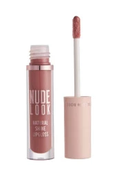 Golden Rose Nude Look Natural Shine Lipgloss No:04 Peachy Nude - Naturel Renkli Dudak Parlatıcısı thumbnail 2