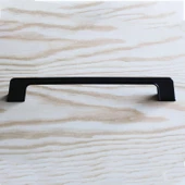 Berra Kulp 160 mm Siyah Metal Mutfak Mobilya Çekmece Mutfak Dolap Dolabı Kulpları Kapak Kulbu 16 cm - 4