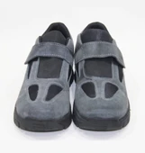 ATS Erkek Gri Süet Deri Hafif (ÇELİK BURUNSUZ) İş Ayakkabısı - 3